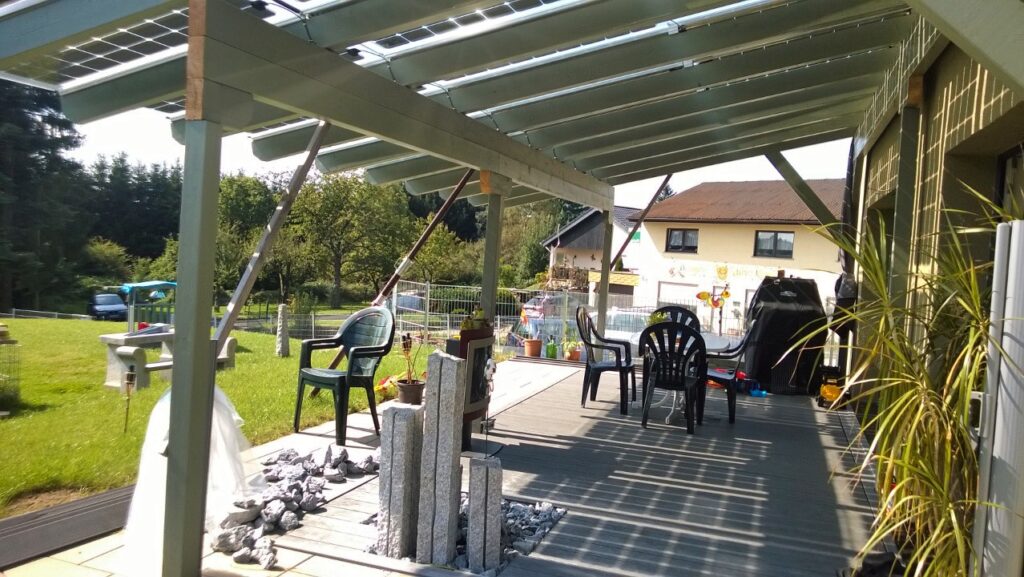 Solarveranda in Wadrill, Saarland 5 KLE Energie GmbH