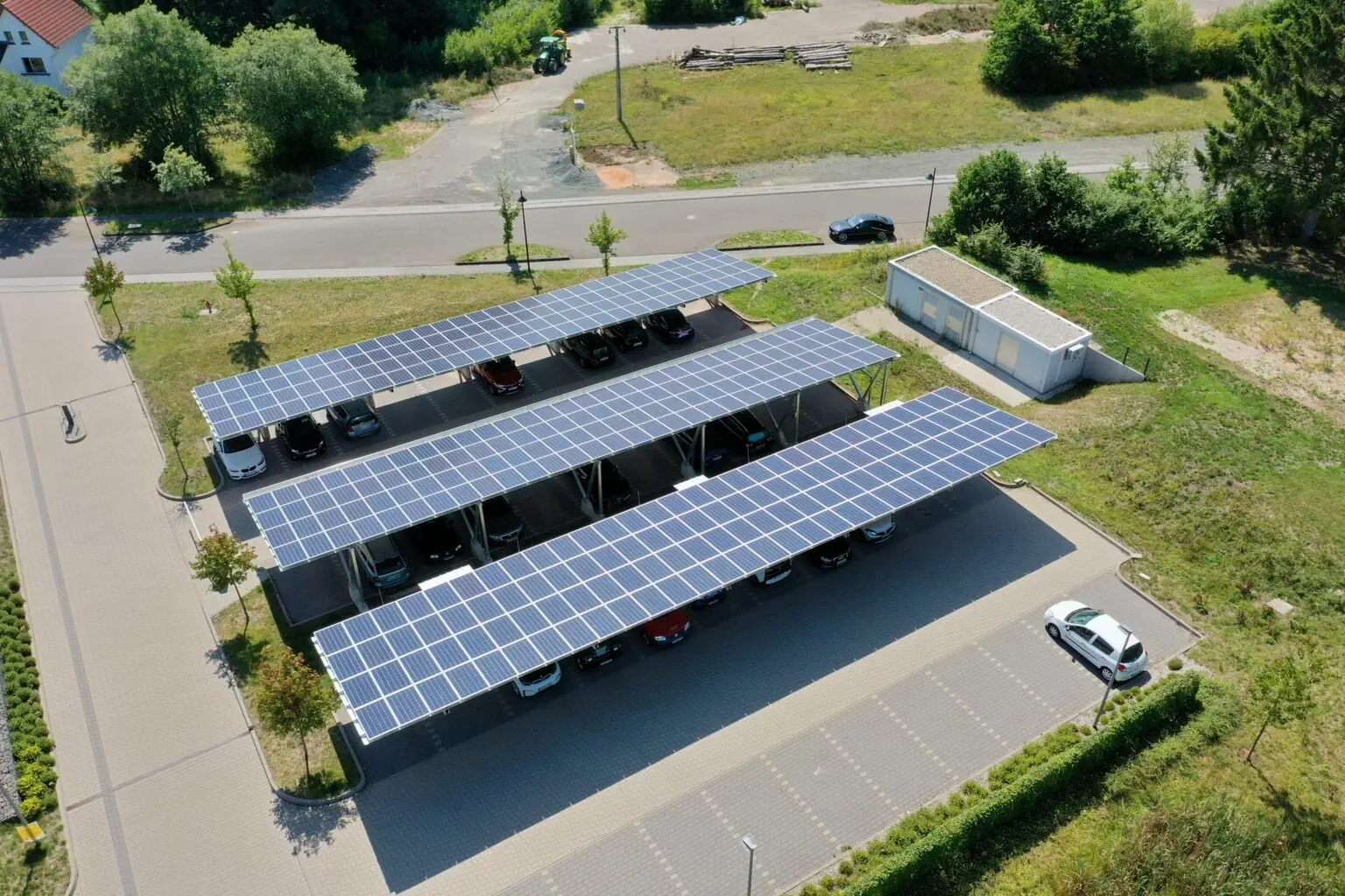 Solarcarport des Umweltcampus Birkenfeld