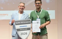 Erneut ausgezeichnet: EUPD Research Installer Award Deutschland 2026