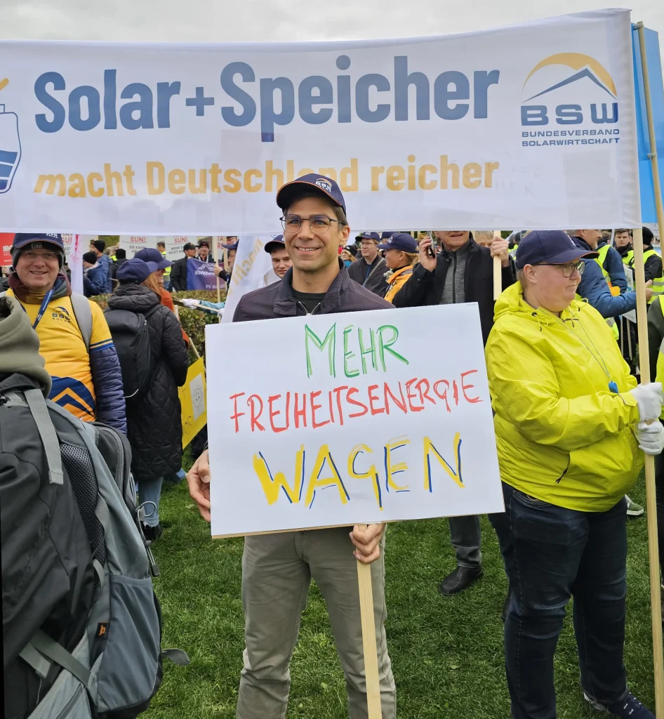 Gemeinsam für die Energiewende: KLE-Energie bei der Großdemonstration in Berlin 7 KLE Energie GmbH